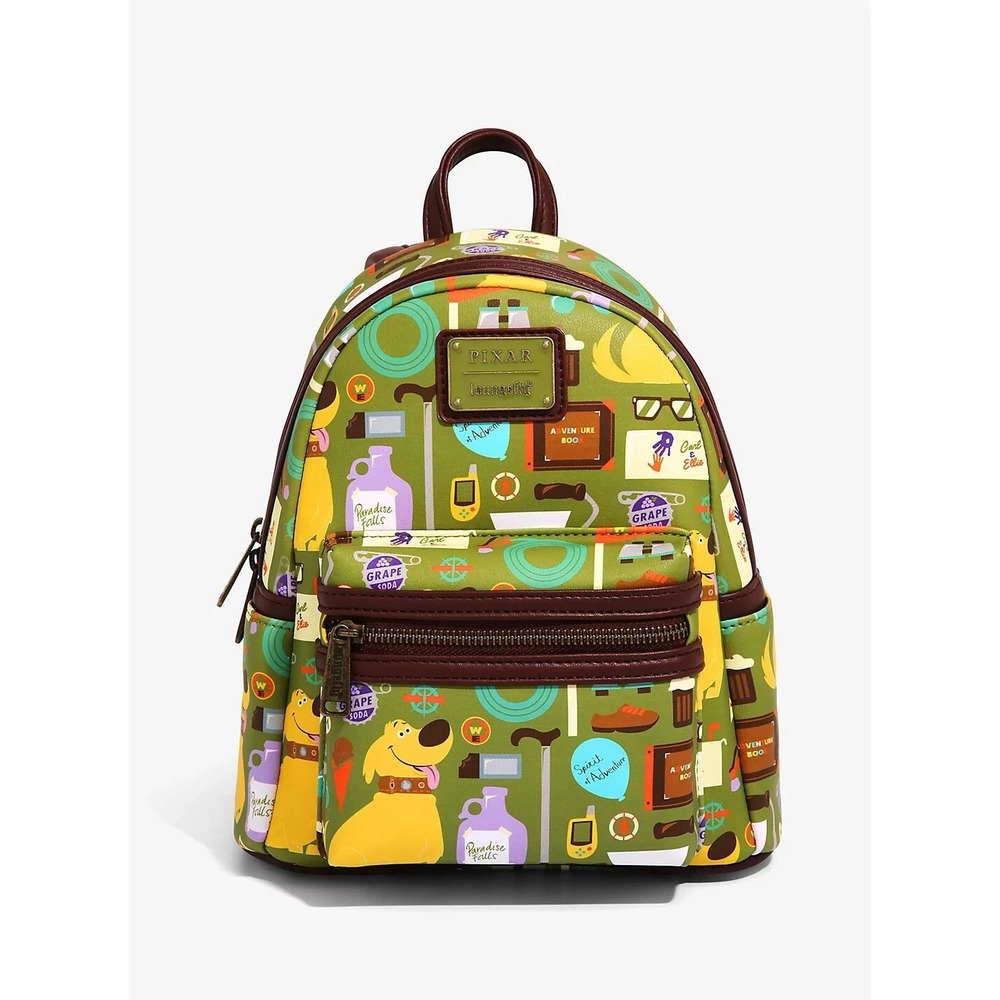 Loungefly Disney Pixar Up Dug & Knick-Knacks Mini Backpack Exclusive